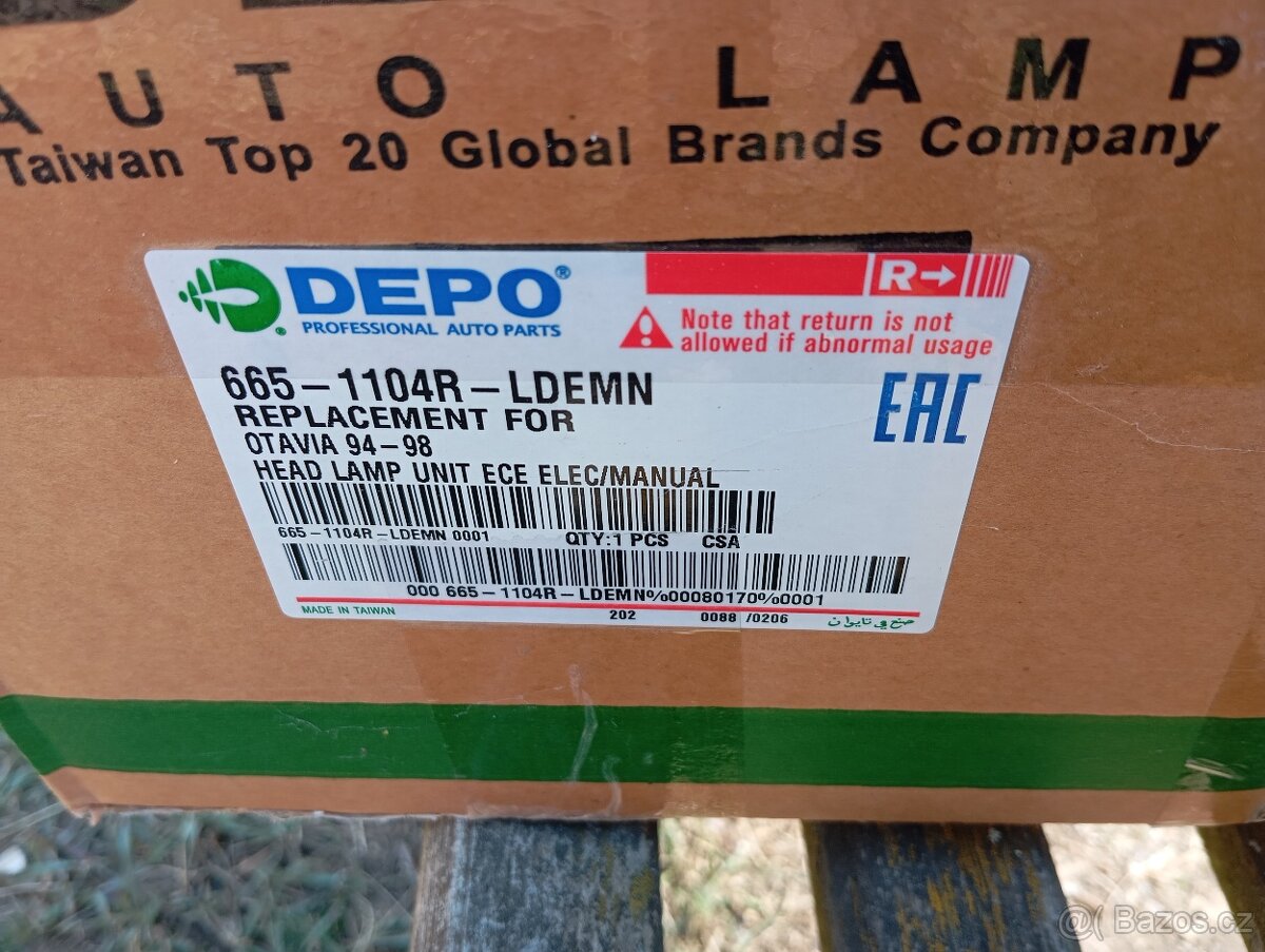 Škoda Octavia nové Depo přední světlomety - 4