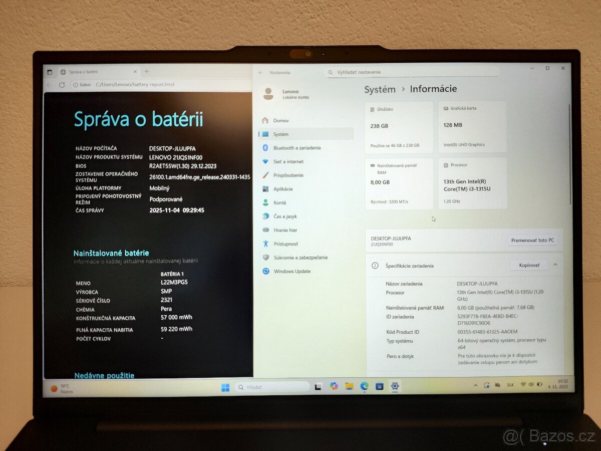 Lenovo ThinkPad E16 | i3-1315U | 8 → 32 GB RAM | 256 → 1 TB - 4