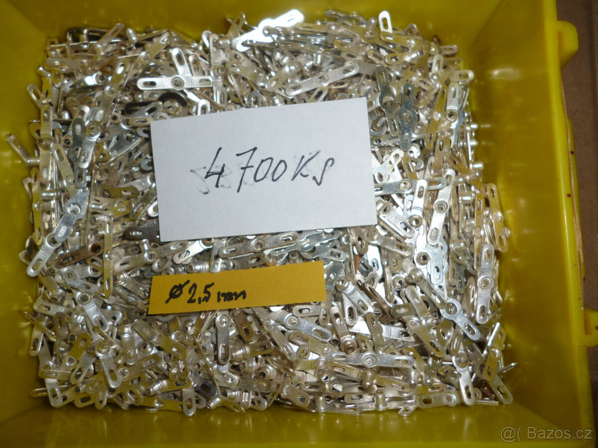 Postříbřené kontakty do tišt.spojů a další - 4