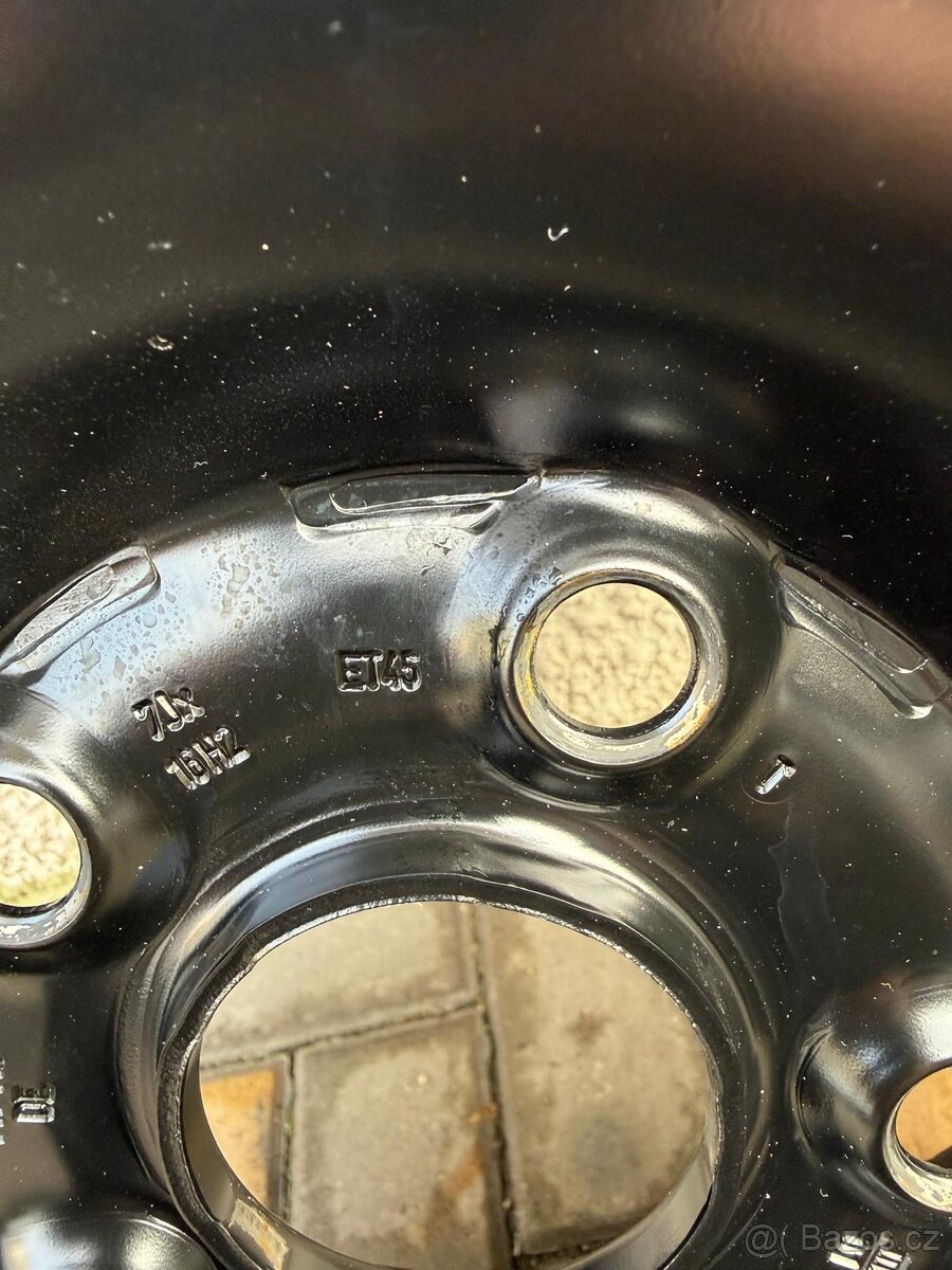 Rezerva dojezdové kolo R16 5x112. - 4