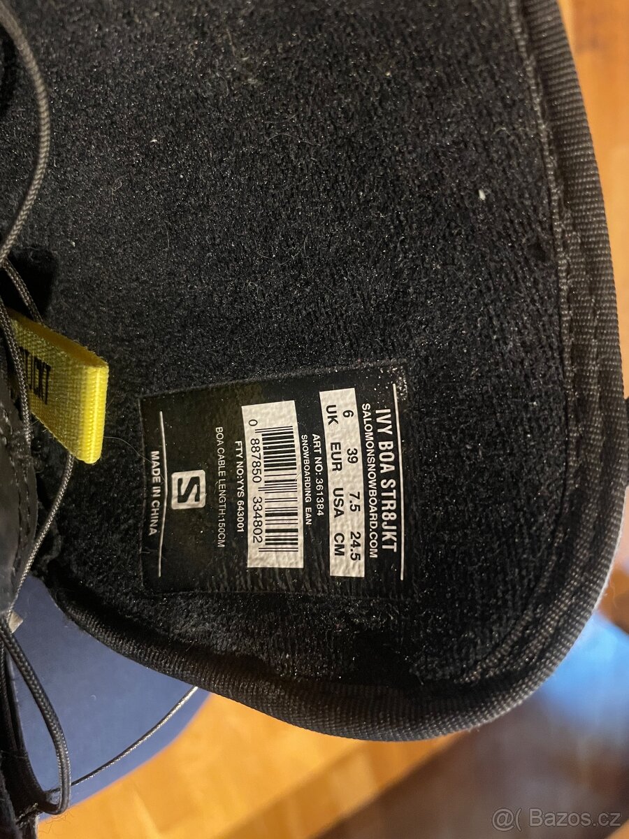 Snowboardové boty Salomon v.39 - 4