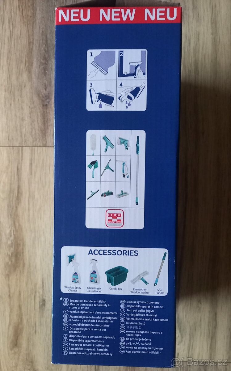 Leifheit čistič oken - nový , model 51025-9 - 4