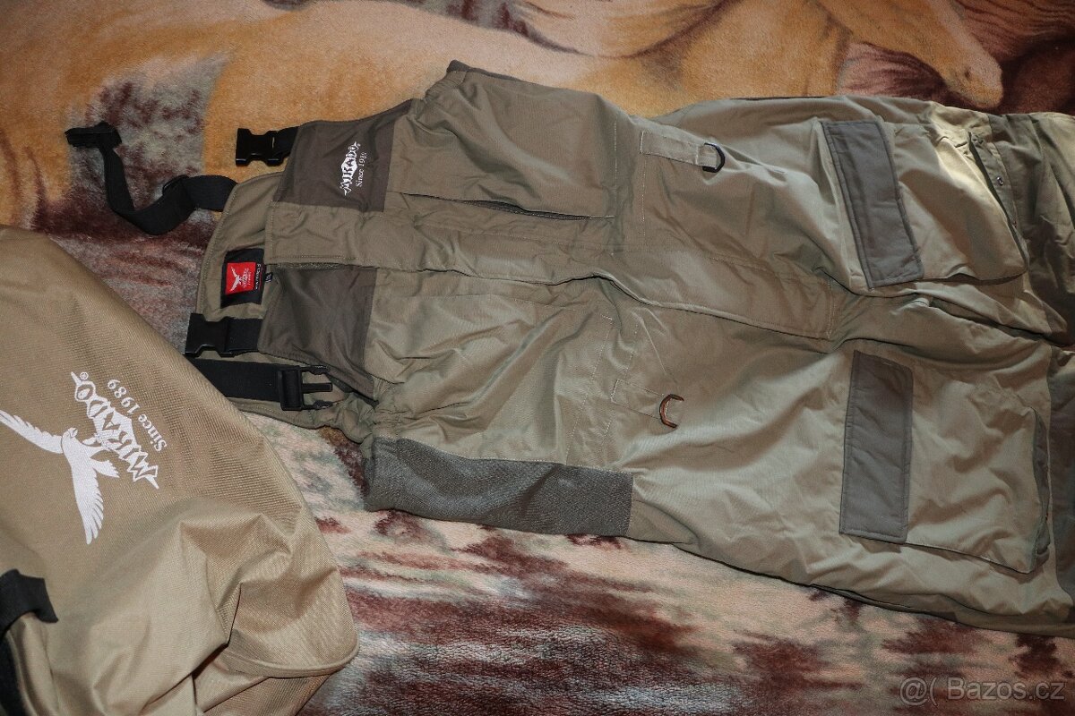 Prodám kalhoty z obleku FOX RAGE Dvoudílný Oblek Winter Suit - 4