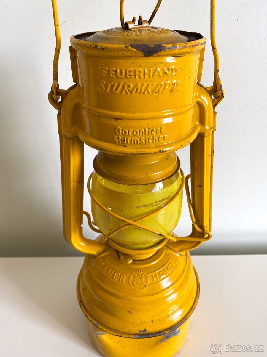 Petrolejová lampa petrolejka Feuerhand 276 - 4