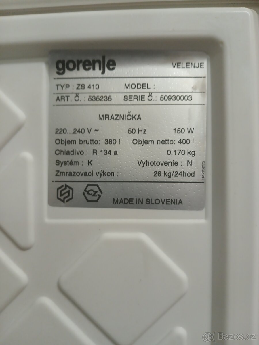 Mrazák Gorenje - 4
