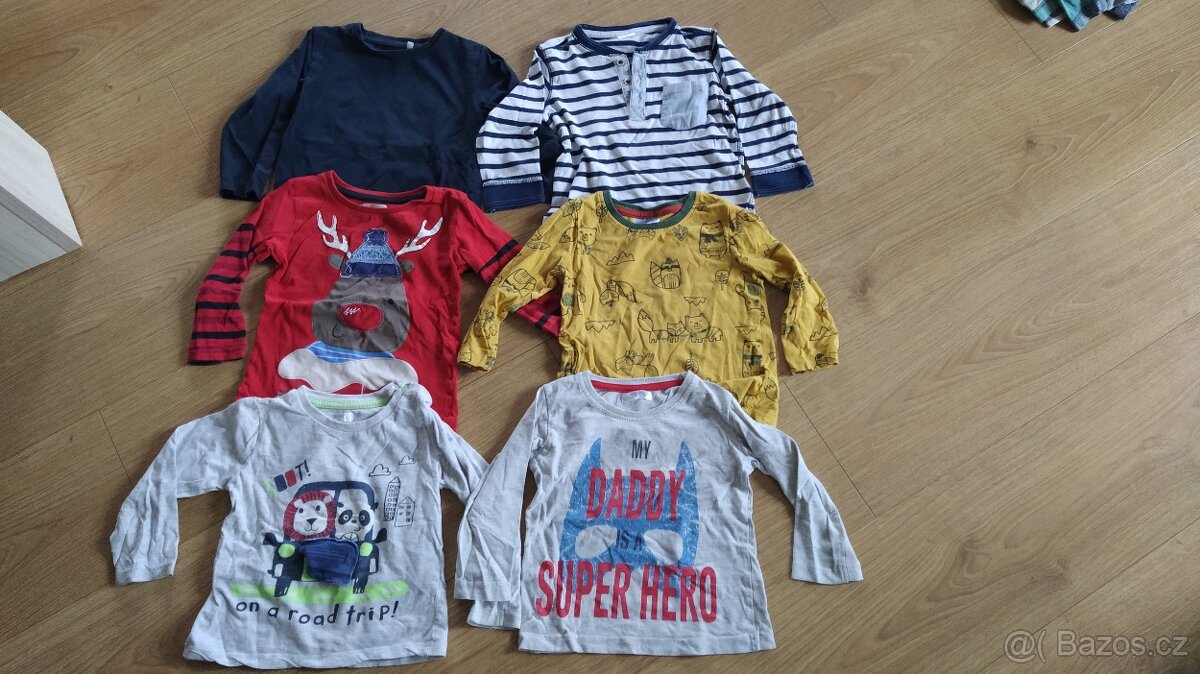 Tričko dlouhý rukáv 86 - 4