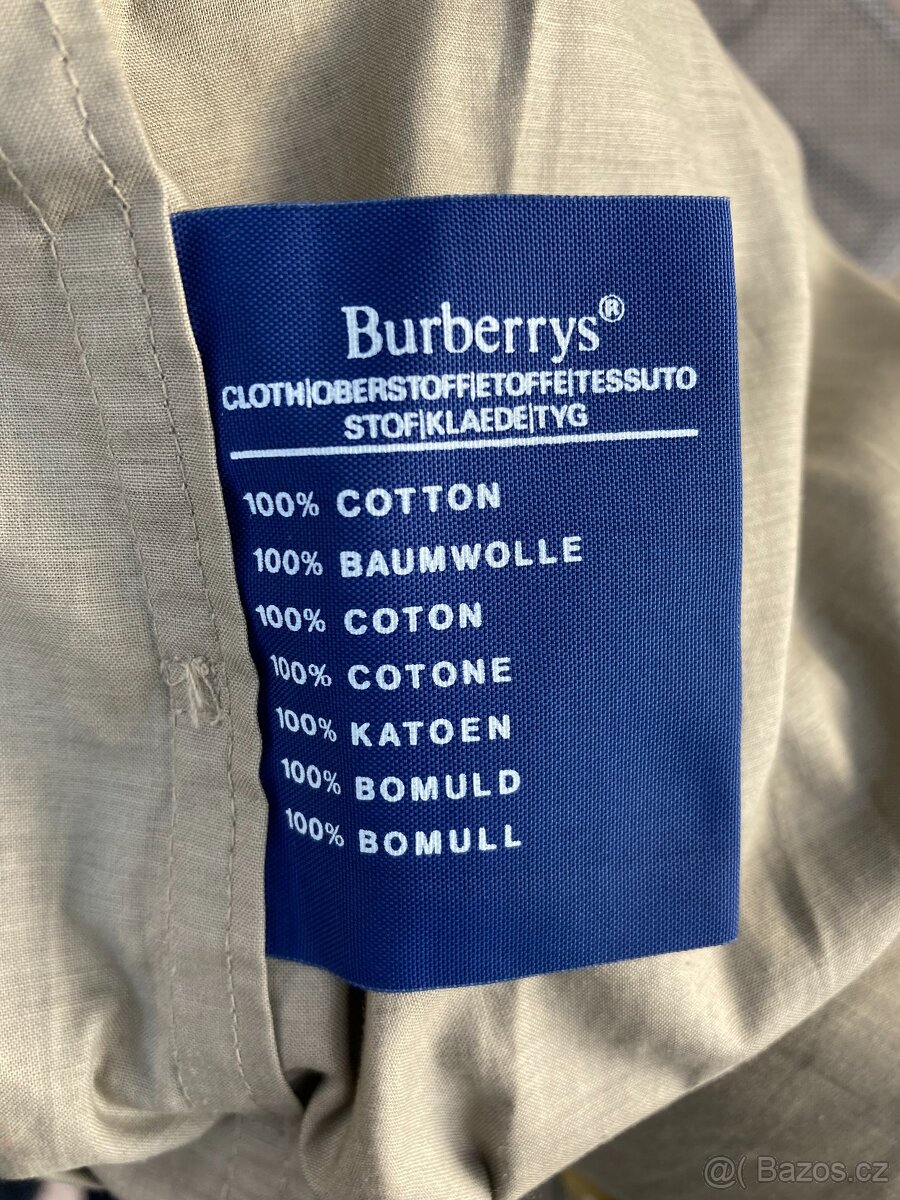 Originál Burberry Trench Coat vel. XL - 4