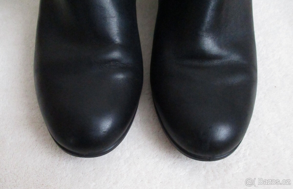 Dámské kotníkové boty kožené Ecco 38 - 4