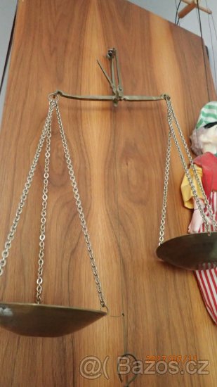 3 ks váhy miskové - 4