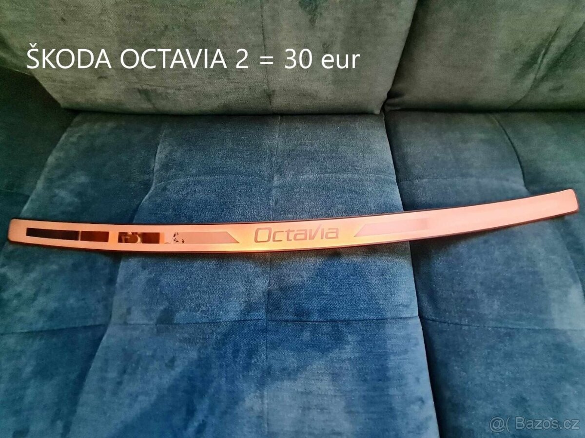 Lišta na kufor naraznik pre ŠKODA / VW - 4