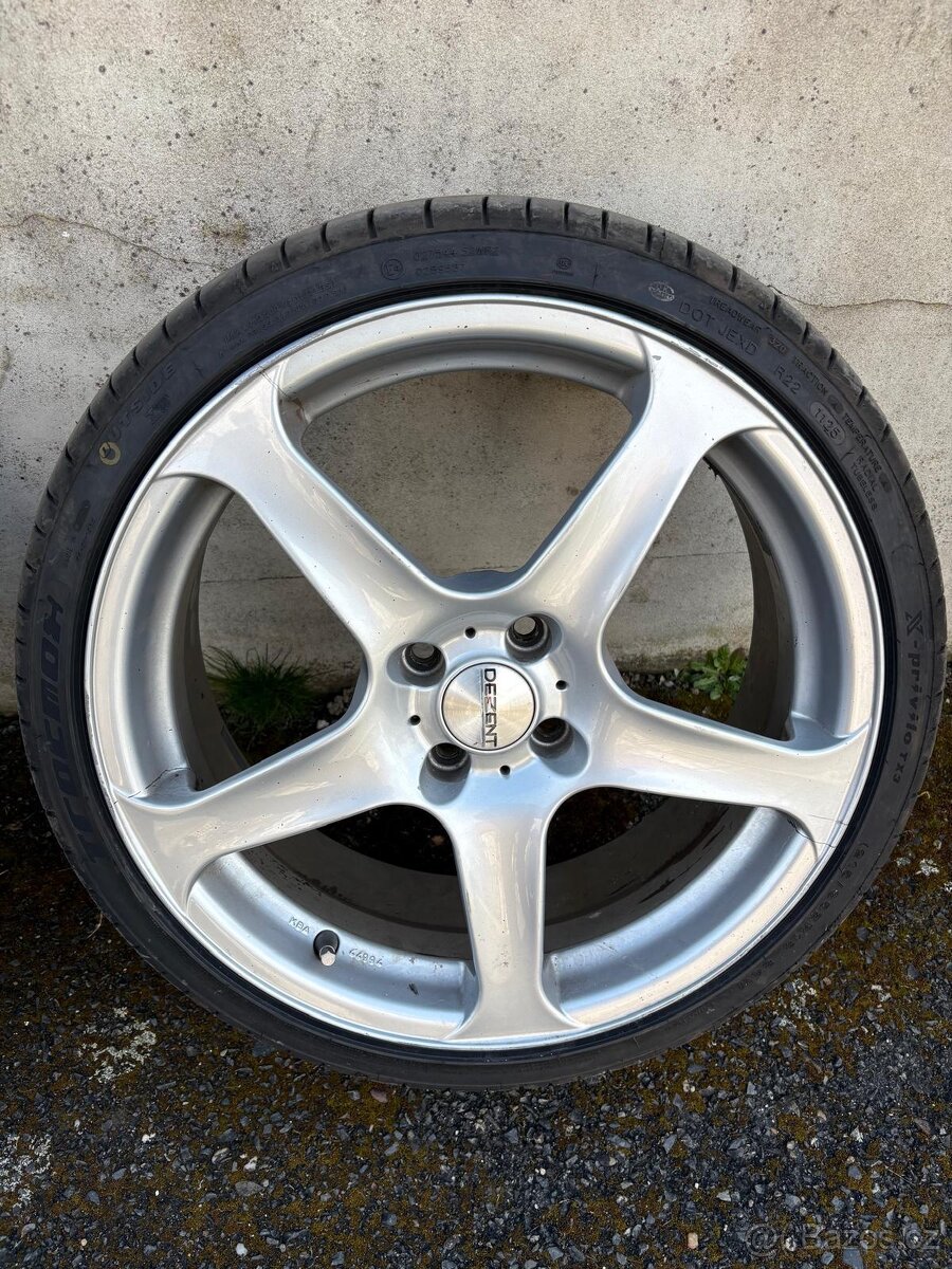 Alu. kola obuté 4x100 215/35 R18 - 4