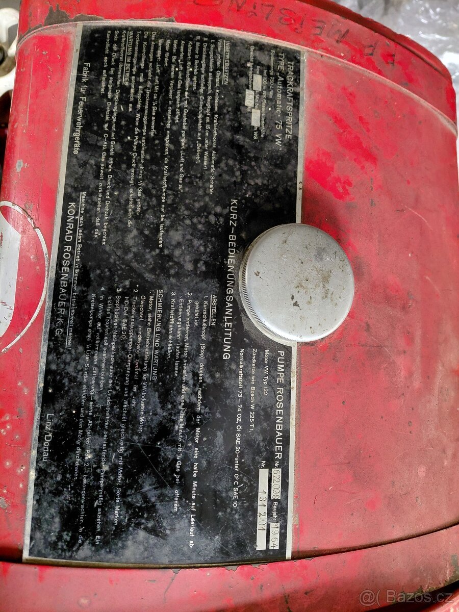 Hasičská stříkačka Rosenbauer a Magirus - 4