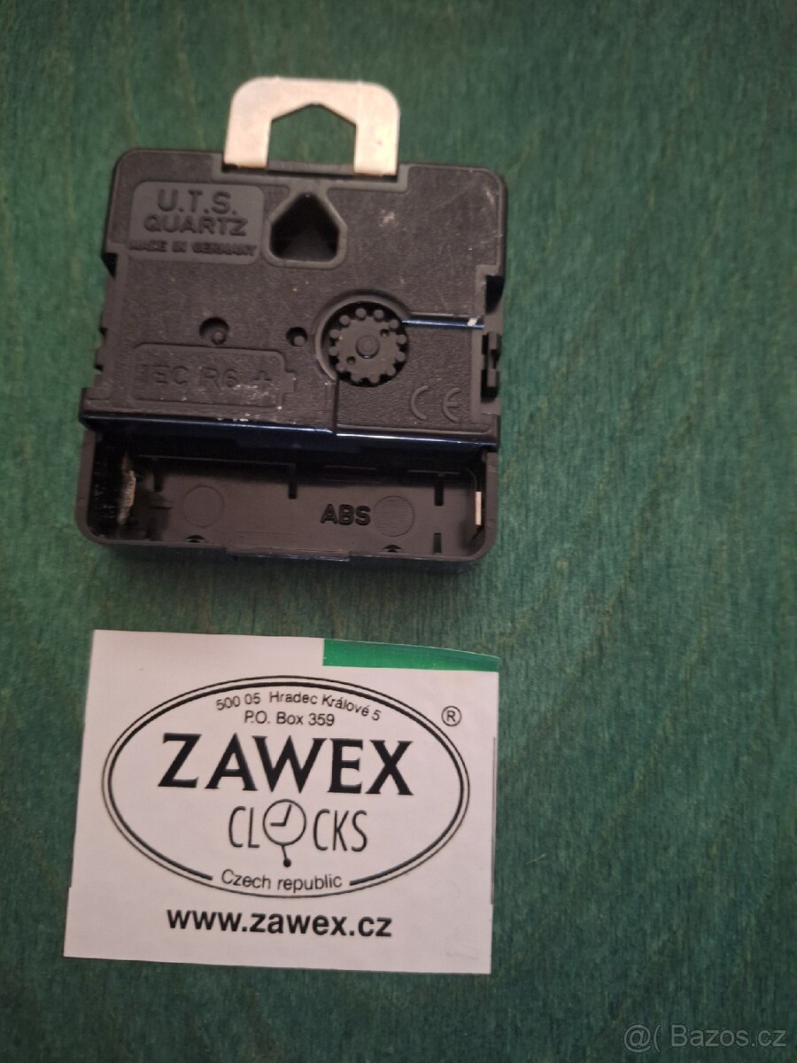 Hodiny + teploměr dřevo - 4