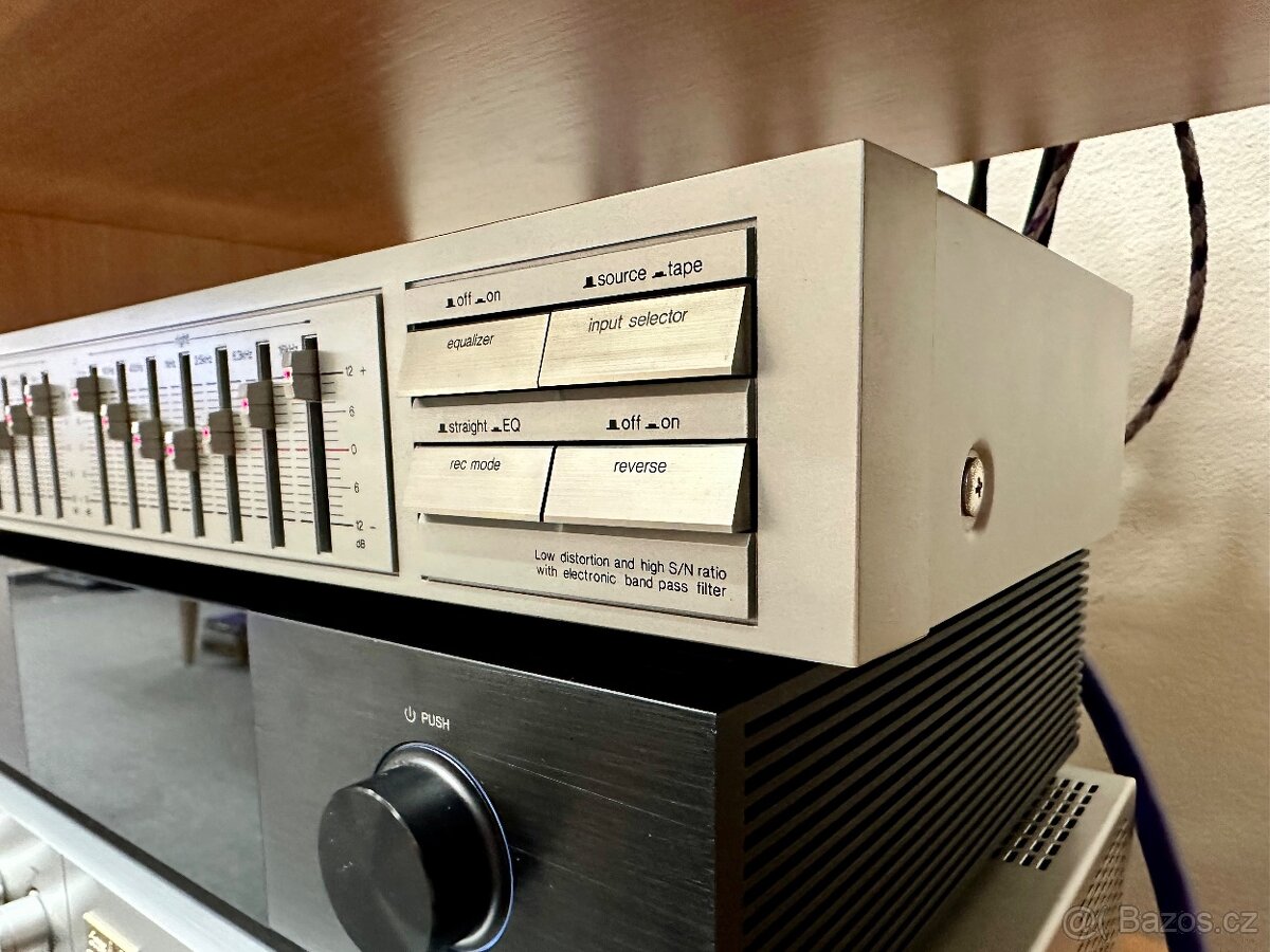 TECHNICS SH-8038 Silver - Stereo Graphic Equalizer (RARITA) - 4