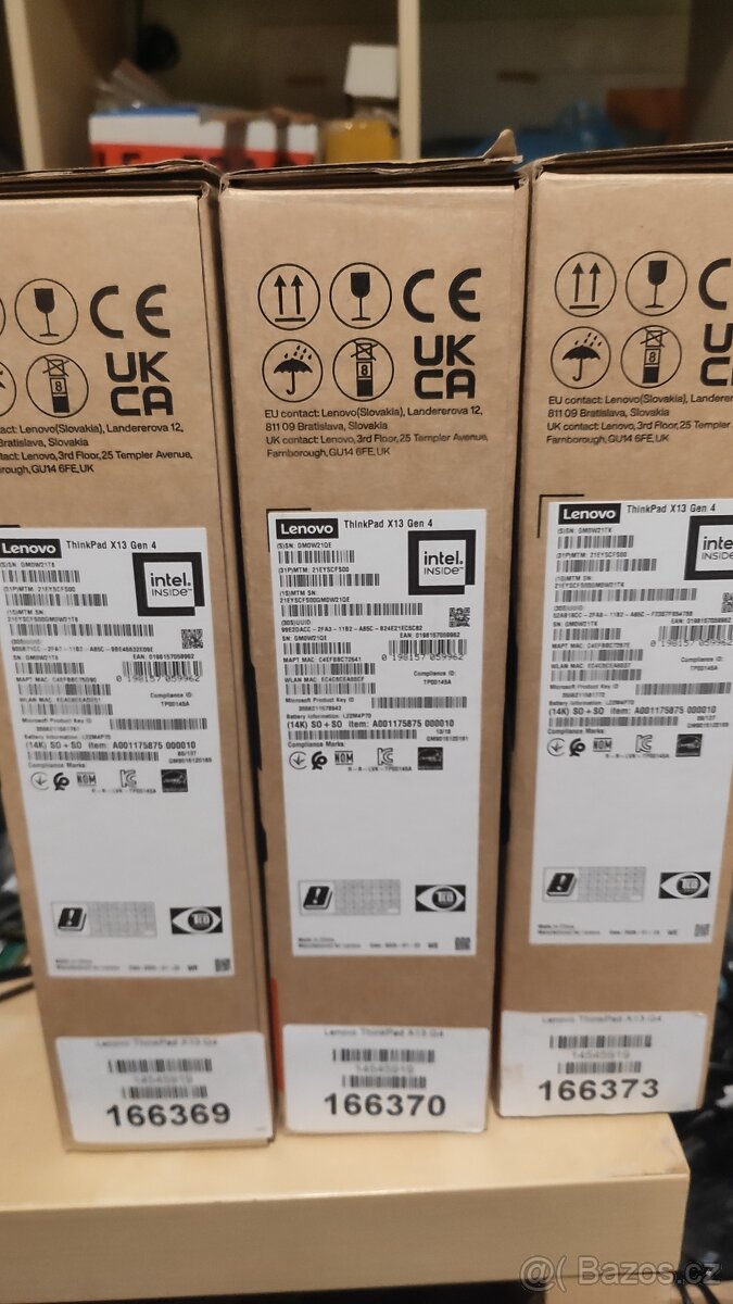 Lenovo Thinkpad X13 gen 4, i5-1345u, 32GB, 512GB, W11p Nový - 4