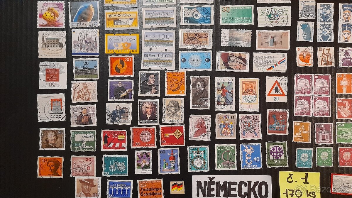 Poštovní známky Německo č.1 170ks - 4