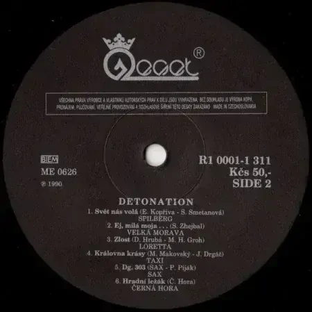 Various – Detonation 1990 NOVÁ, NEHRANÁ Vinyl (LP) - 4