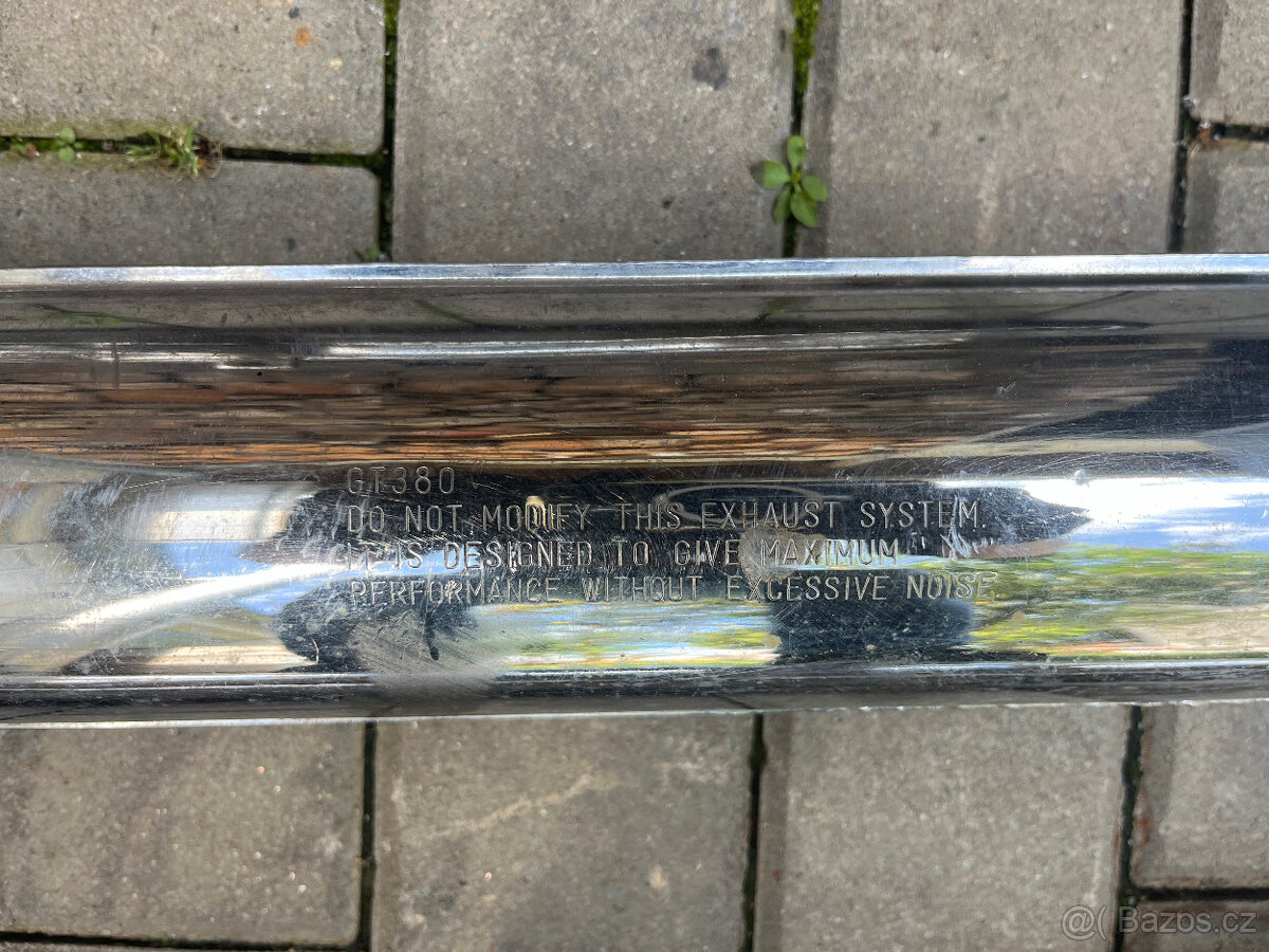 Výfuky Suzuki GT380 - 4