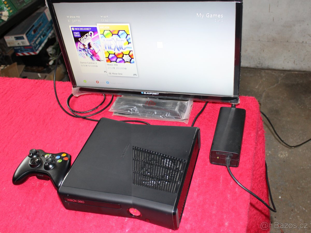 Microsoft Xbox 360 Slim Matte Black 250GB - 4