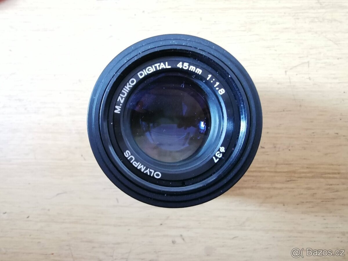 Objektiv Olympus M. Zuiko Digital ED 45 mm f/1.8. - 4