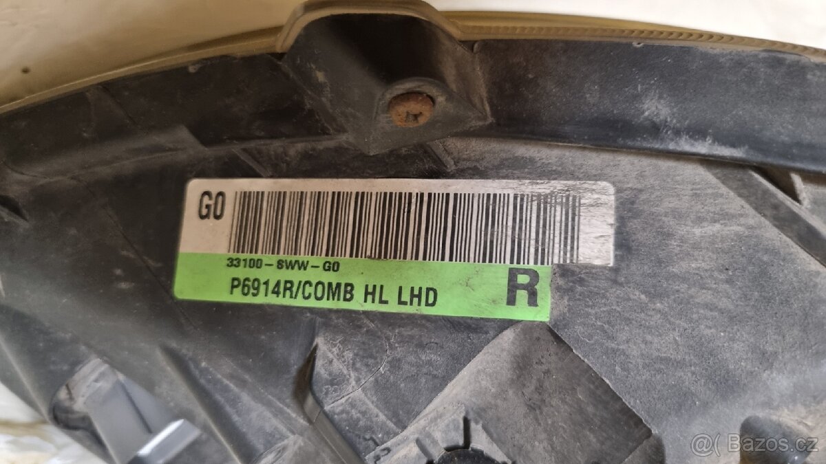 Přední světla H1/HB3 Honda CR-V III 2010 - 4