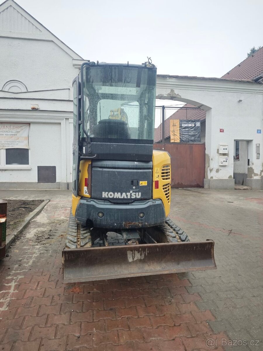 Pásový minibagr Komatsu PC27MR-2 - 4