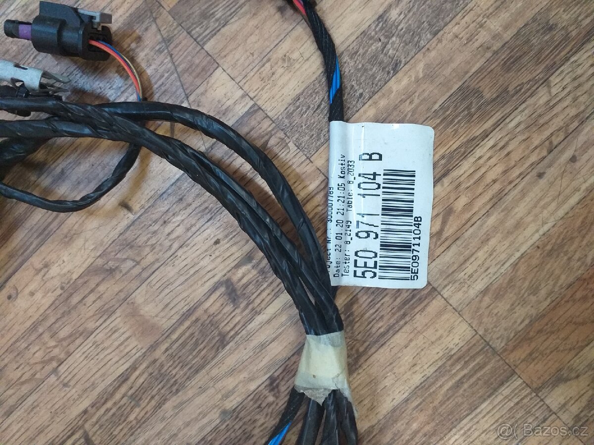 Kabeláž pro senzory/čidla PDC Škoda přední/zadní - 4