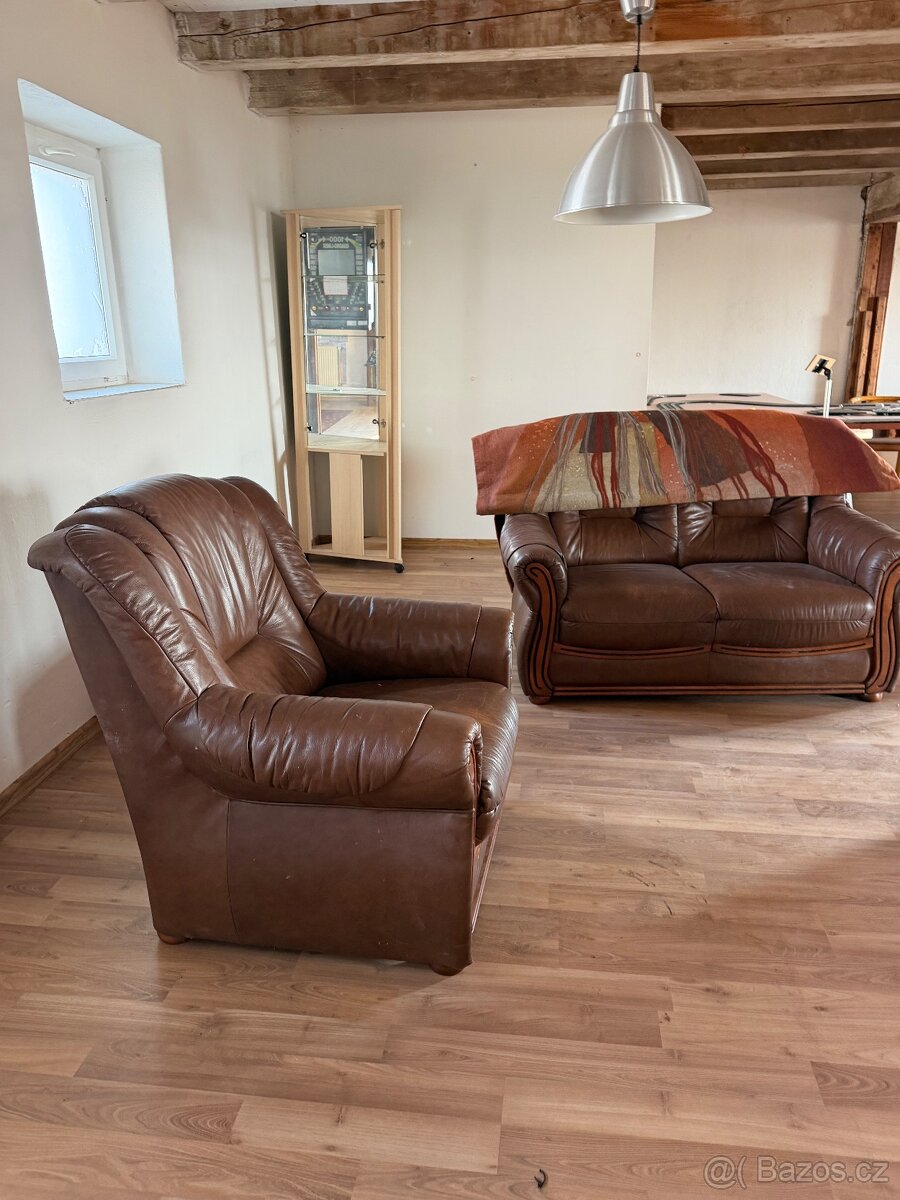 Kožená sedačka - 4