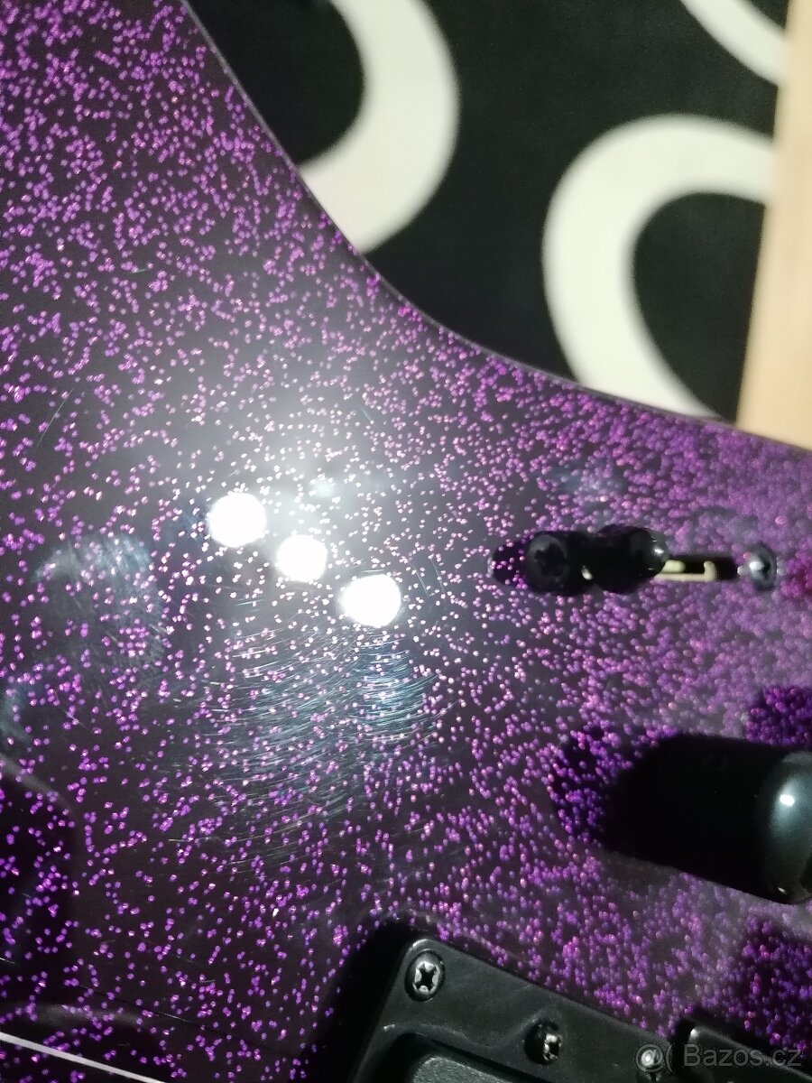 ESP LTD KH-602 PURPLE SPARKLE - 4
