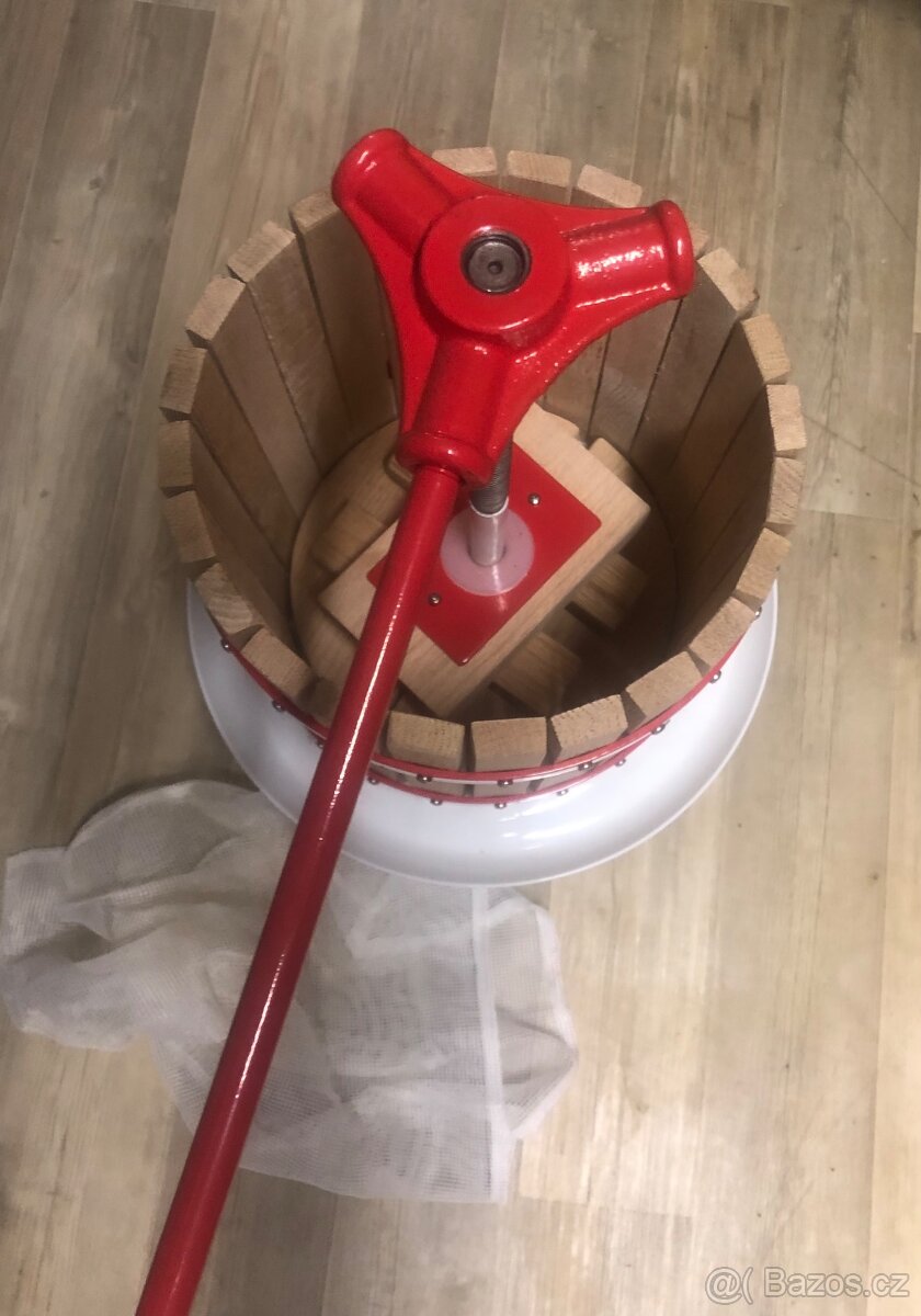 Lis na ovoce 12 litrů, těžky a kvalitní lis - 4