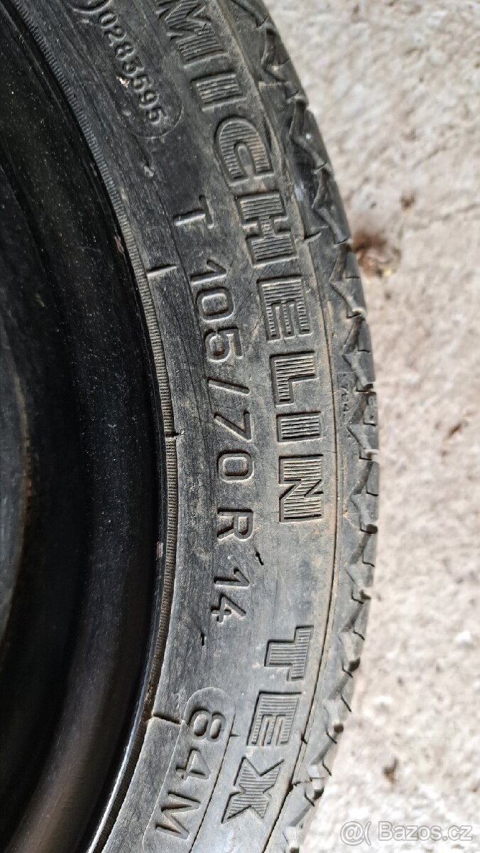 Dojezdová rezerva R14 - 4