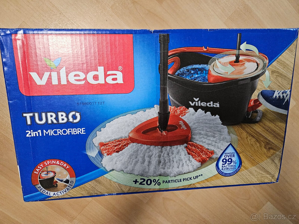 Nový MOP Vileda Rotační Turbo 2v1 - 4