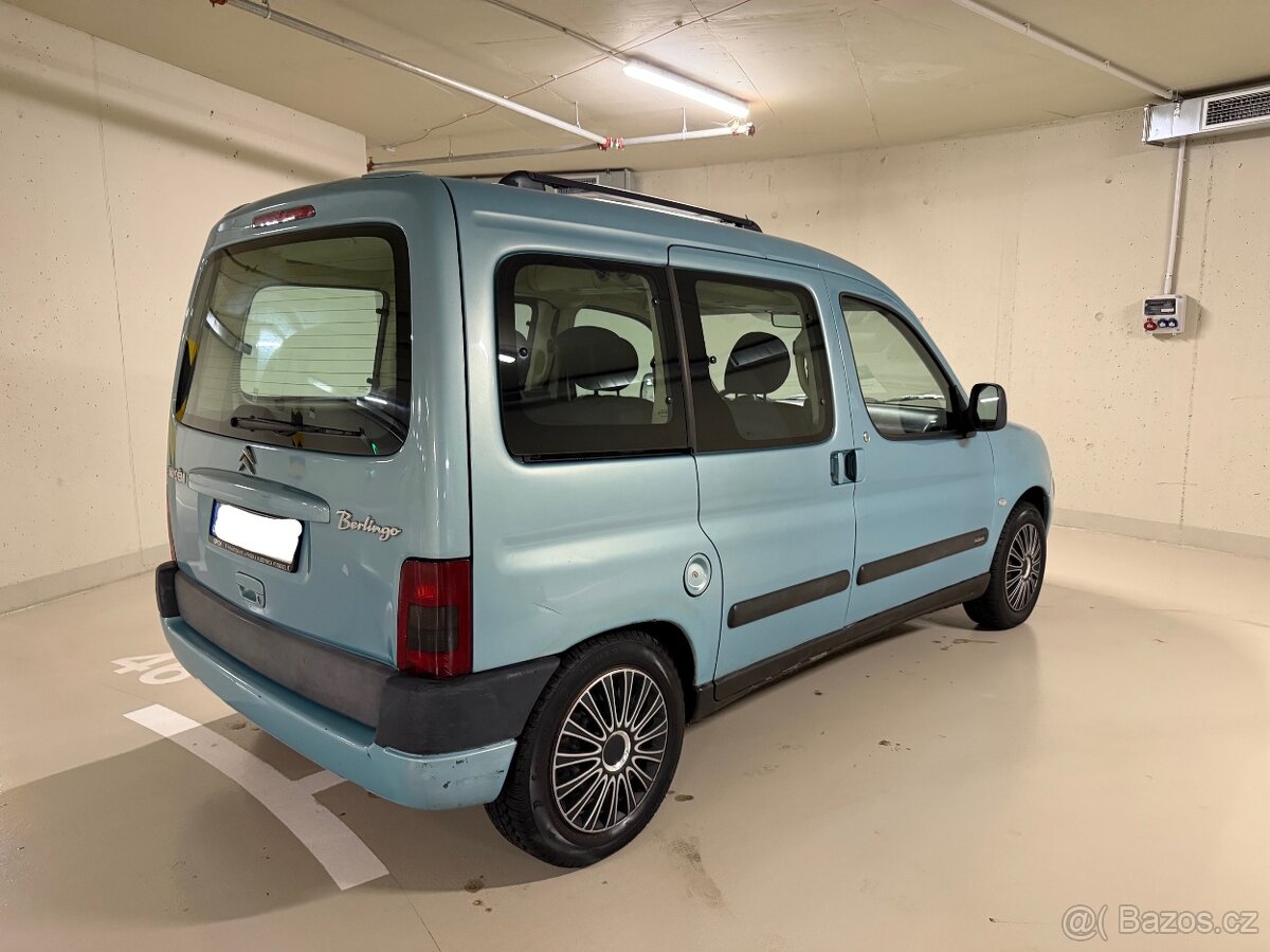 Prodám Citroen Berlingo Multispace 1.6i 80 kW SLUŠNÝ STAV - 4