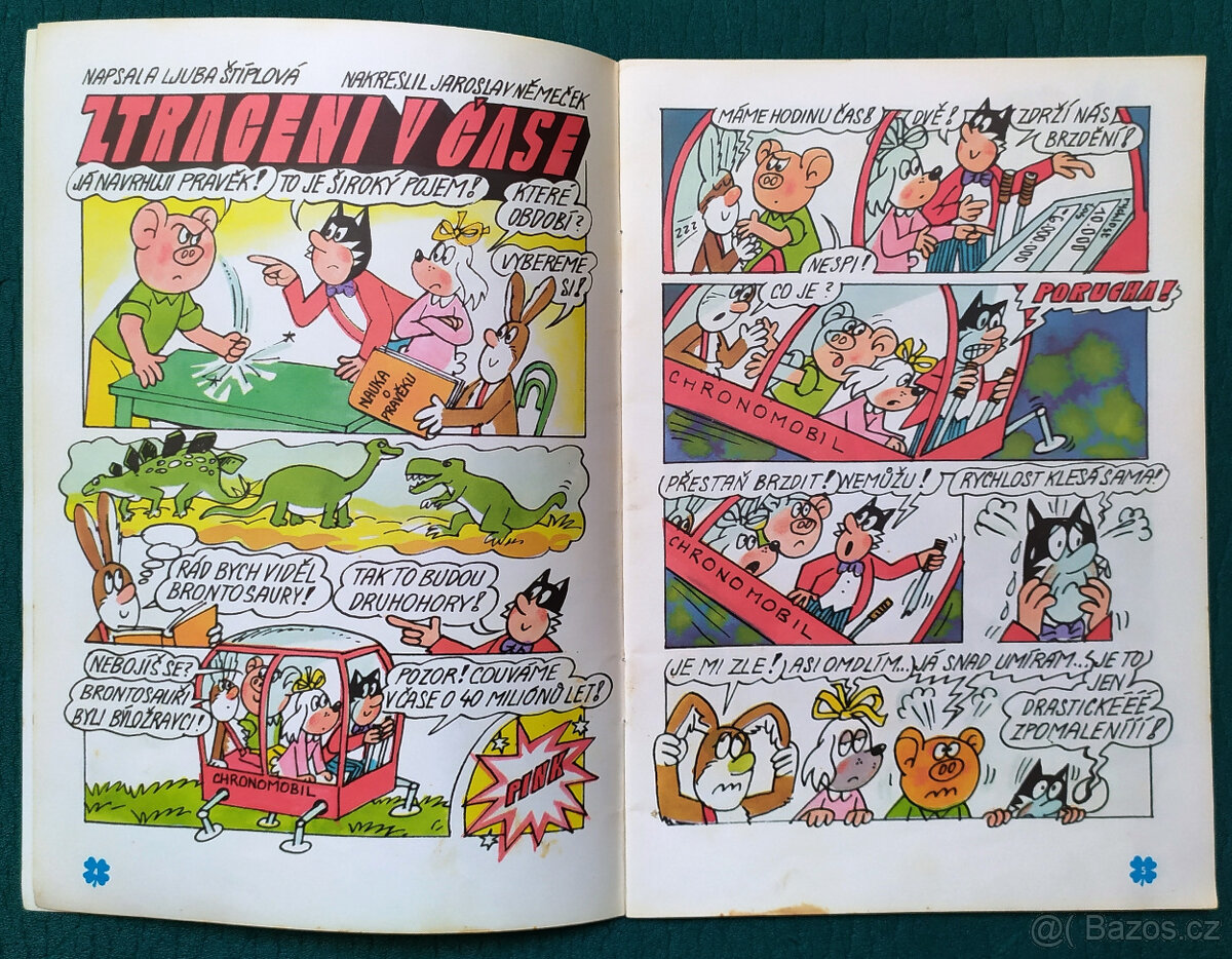 ČTYŘLÍSTEK č. 170/1990 ZTRACENI V ČASE hledaný - 4