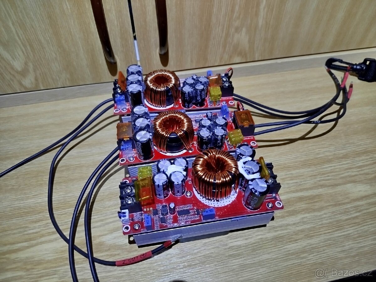 Step-up měnič CV/CC 1800W /DC-DC nabíječka - 4