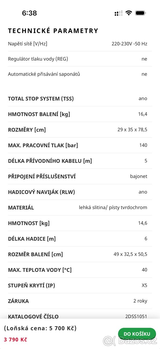 Vapka Vyskokotlaky čistič - 4