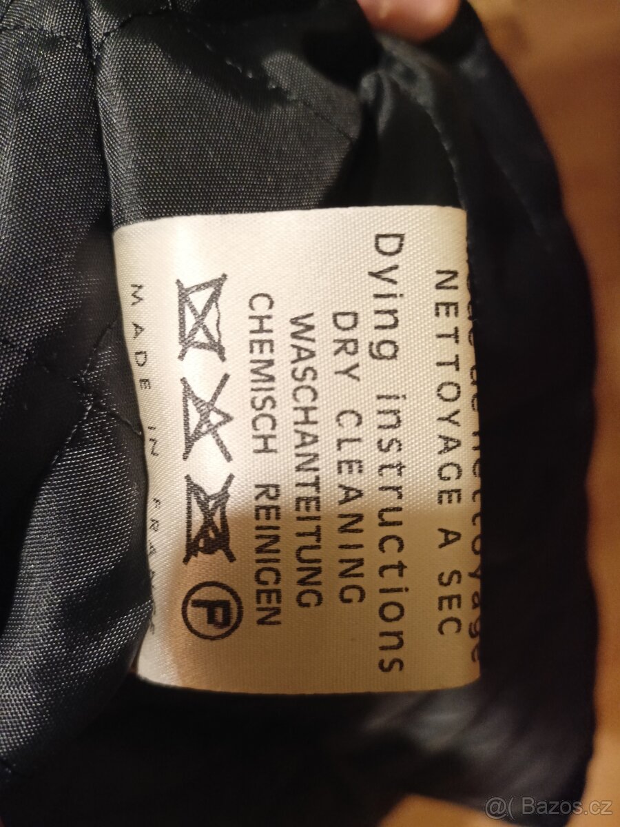 Kožešinový černý kabát - 4