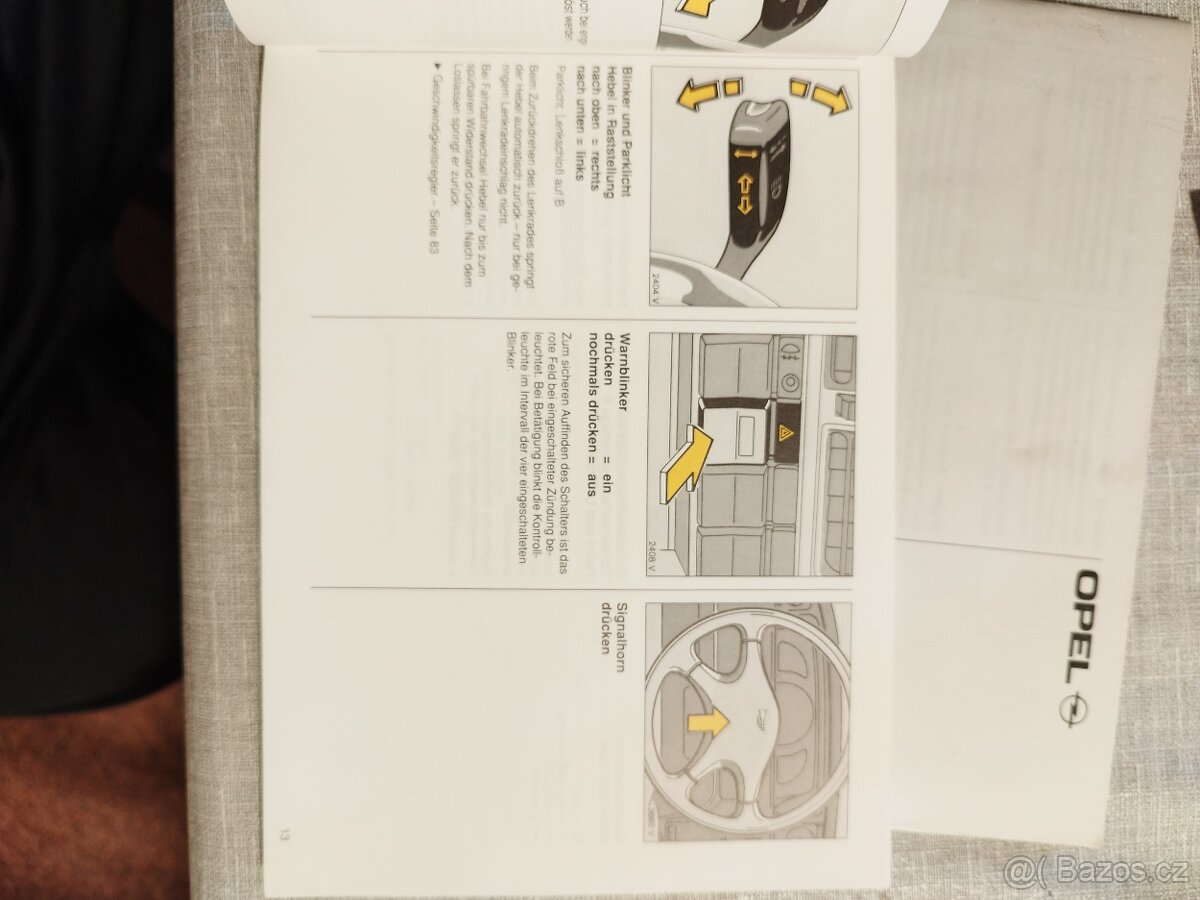 Opel Omega A Uživatelská příručka - 4