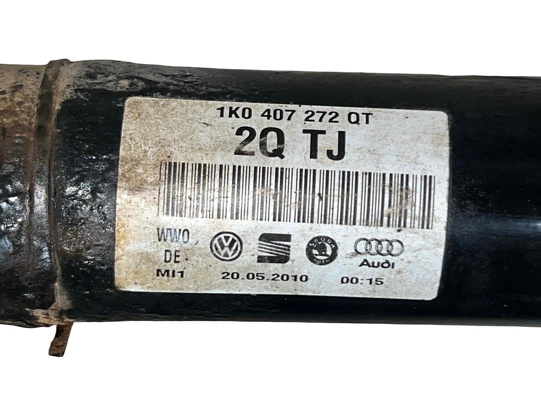 Pravá přední poloosa 1K0407272QT VW Golf 6 plus 2011 - 4