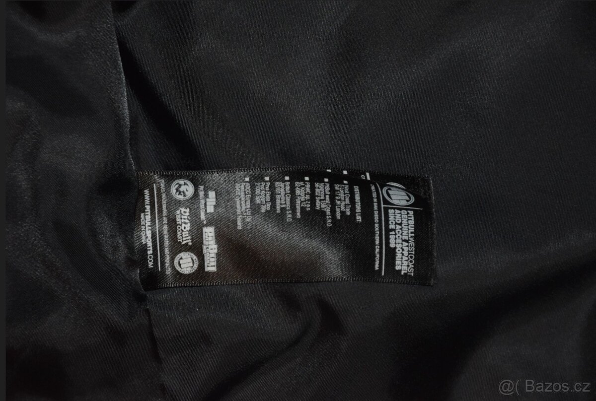 PitBull West Coast pánská zimní bunda Kingston černá, vel. M - 4