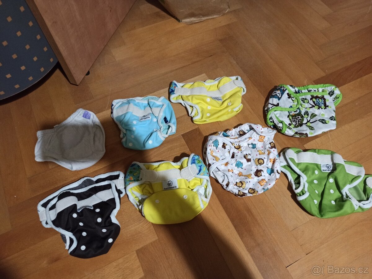 Látkové pleny Bamboolik - 4