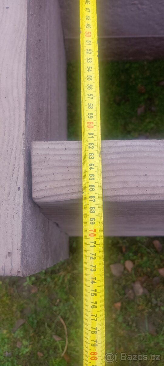 Vyvýšený záhon 80x80x63 - 4