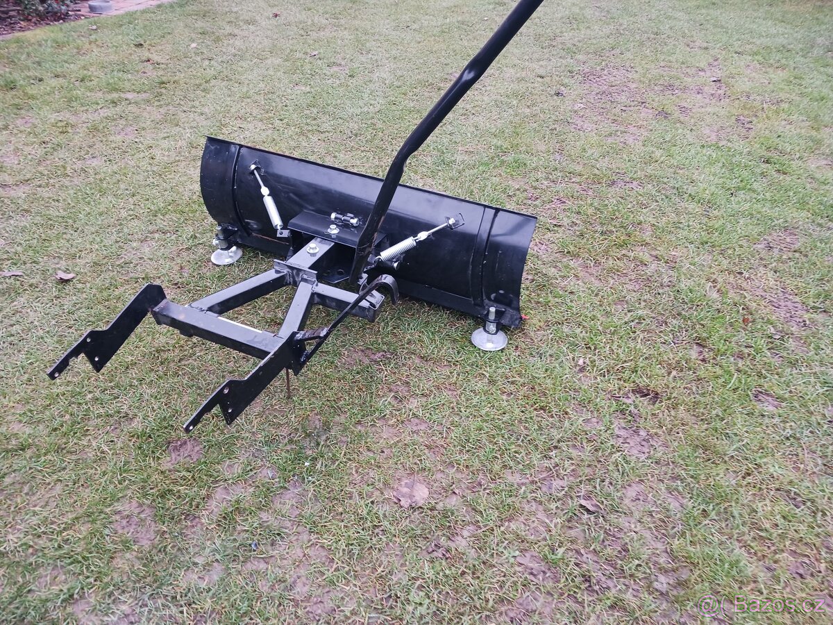 Sněhová radlice + držák na zahradní traktor - 4