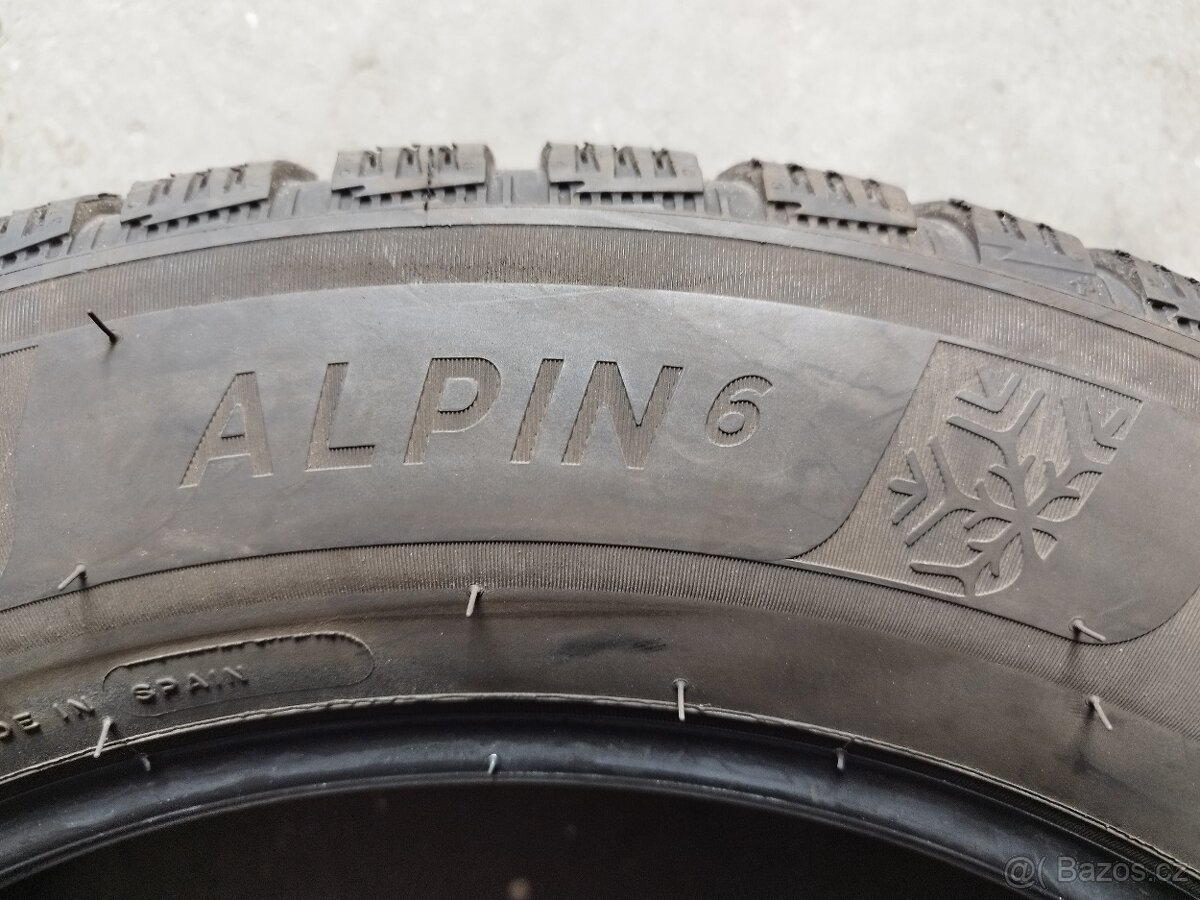 2 ZIMNÍ MICHELIN 215/60 R17 - TOP STAV - 4