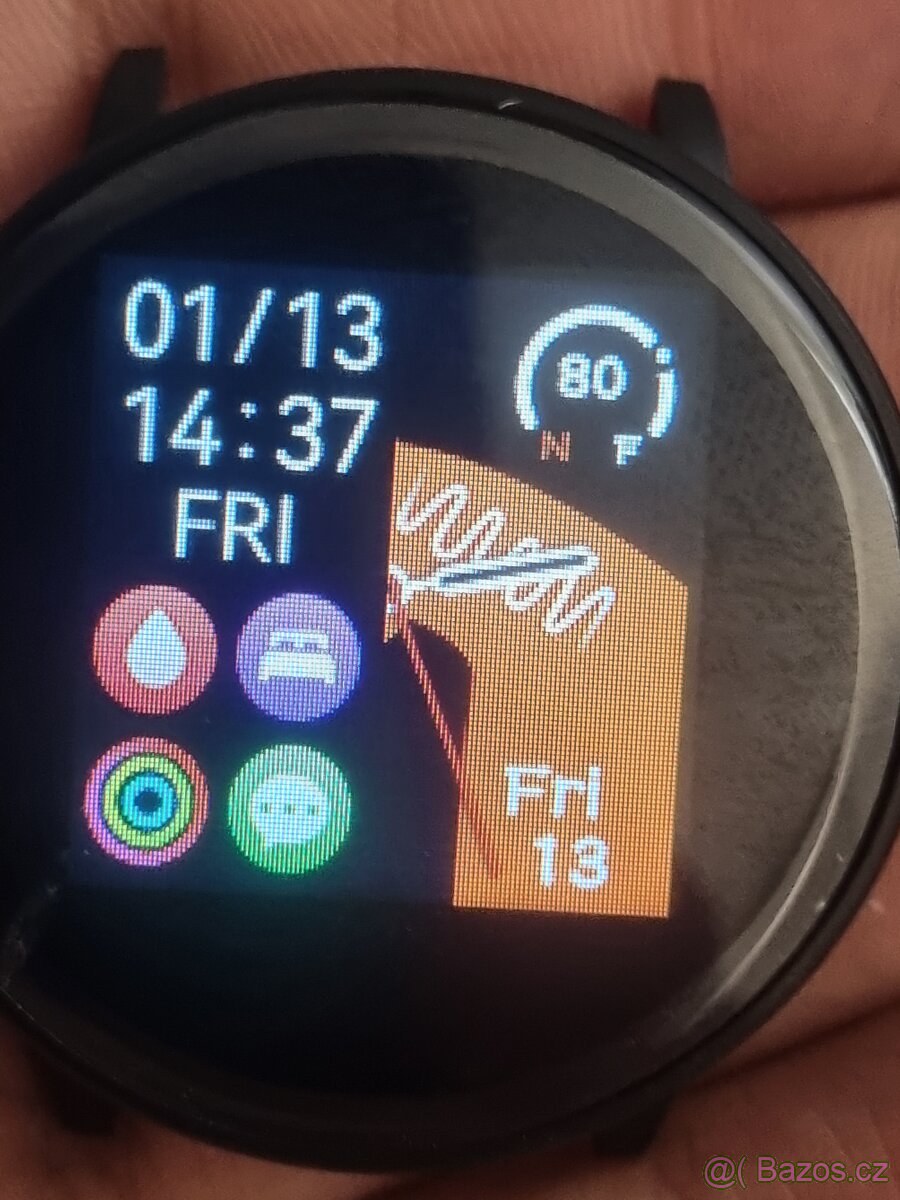 Chytré kulaté hodinky tb51 jsou v češtině Typ dotyku: Plná - 4