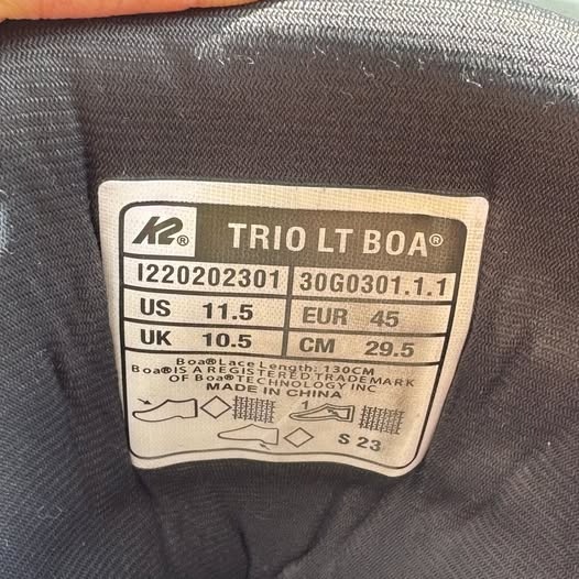 Inline brusle K2 Trio LT 100 BOA - 4