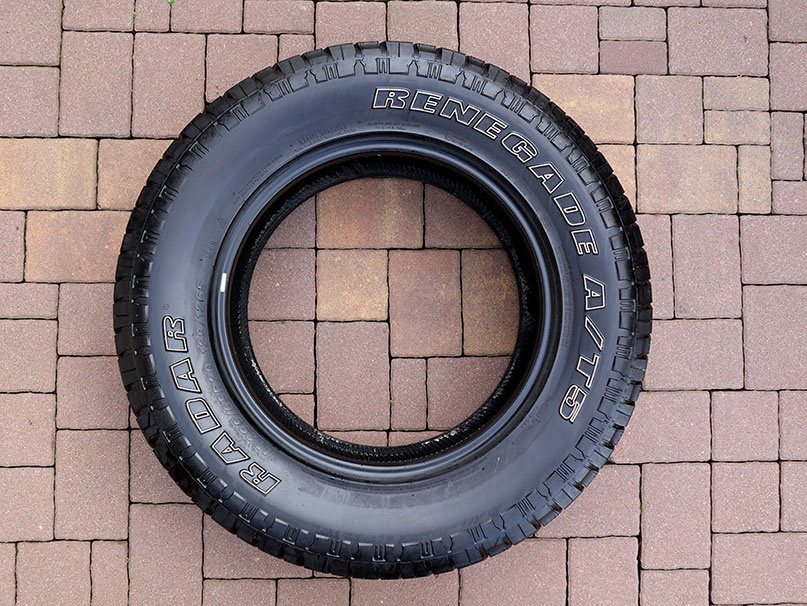 4x 295/65R20 RADAR – TÉMĚŘ NOVÉ– DODGE RAM - 4