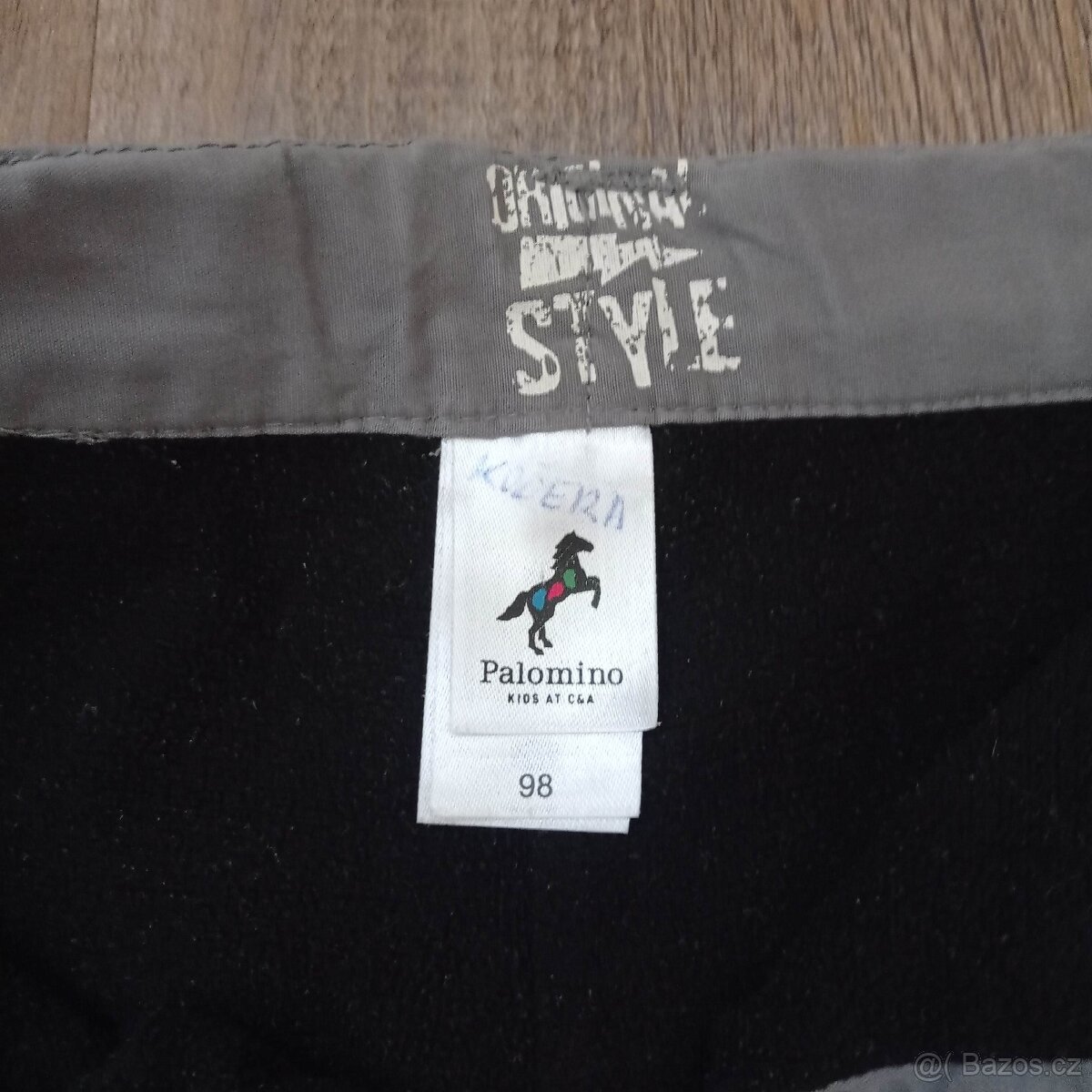 Zateplené kalhoty, vel. 98 - 4