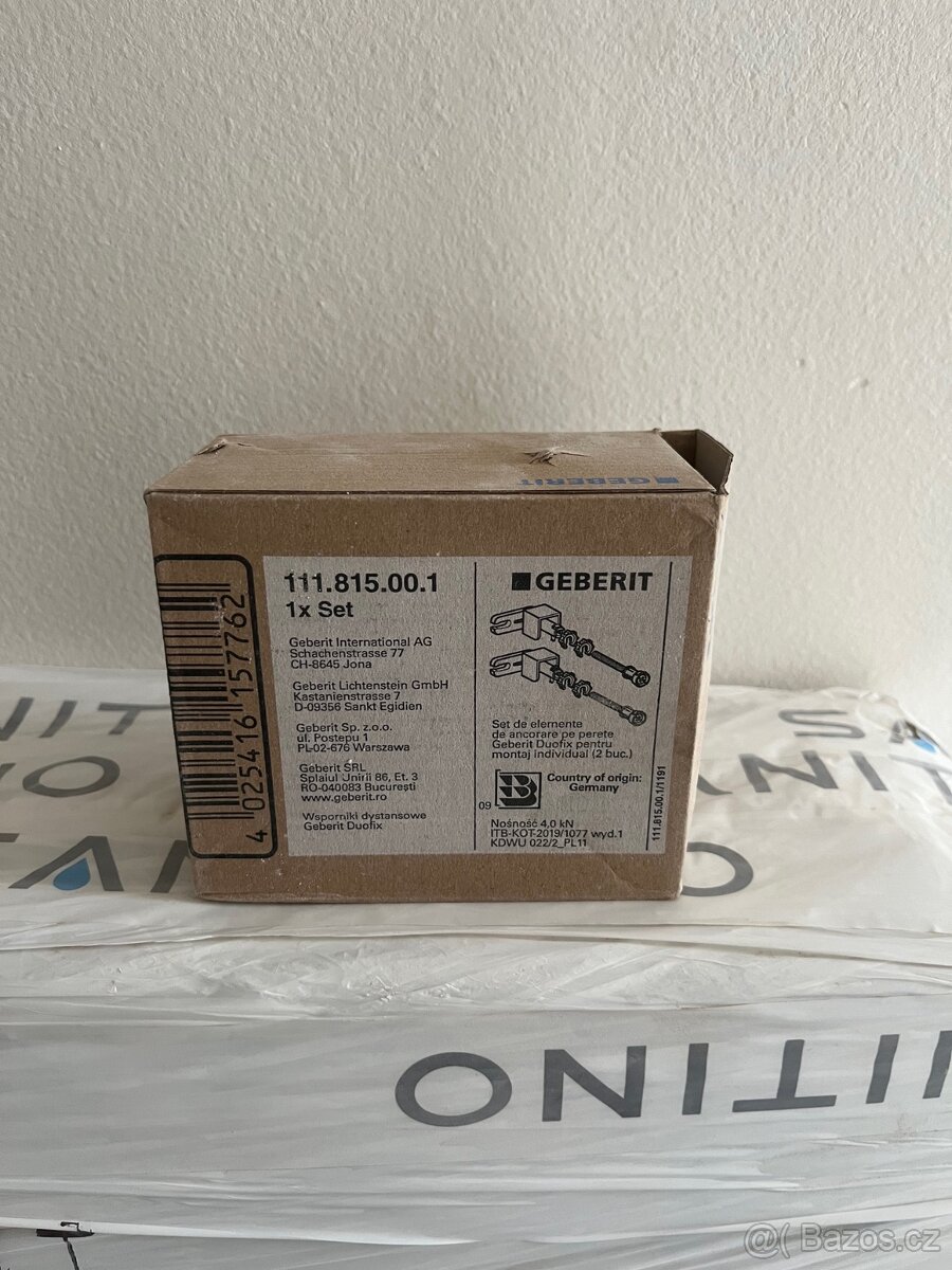 Závěsné WC Geberit a mísa Laufen - 4