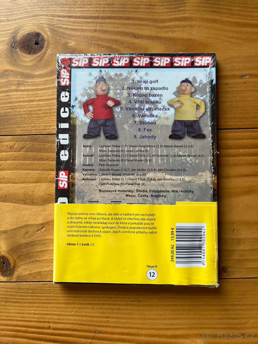 DVD - Spiderman/Diabolik/Xena/Šmoulové - 4